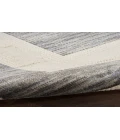 Nourison Serenity Home Grey Ivory SRH07 2 ft. 2 in. X 7 ft. 6 in. Rectangle Rug