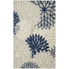 Nourison Home Aloha ALH05 Ivory Navy 9 ft. X 12 ft. Area Rug