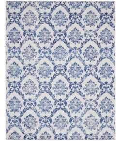 Nourison Home Whimsicle WHS01 Ivory Navy 8 ft. X 10 ft. Area Rug