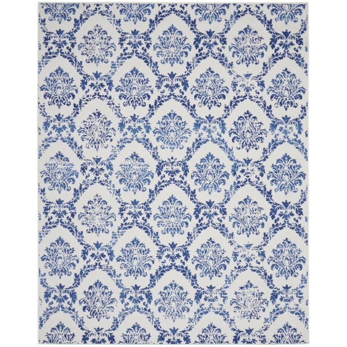 Nourison Whimsicle Area Rug WHS01-Ivory Navy