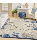 Nourison Aloha Area Rug ALH32 Blue Grey
