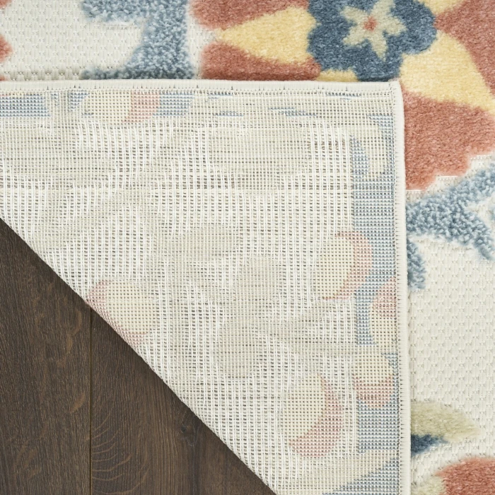 Nourison Aloha Grey Multicolor ALH17 9 ft. X 12 ft. Rect. Rug