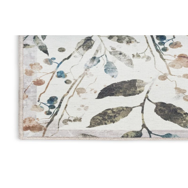 Nourison Nourison Washables Ivory Multicolor NWB05 8 ft. X 10 ft. Rectangle Rug