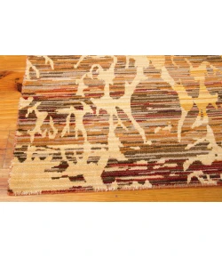 Nourison Home Rhapsody Red RH001 9ft.9in. x 13ft. Rect. Rug