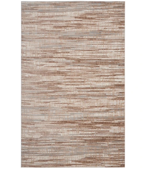 Nourison Elation Ivory Grey ETN01 8 ft. X 11 ft. Rectangle Rug