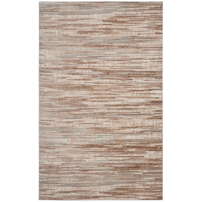 Nourison Elation Ivory Grey ETN01 8 ft. X 11 ft. Rectangle Rug