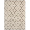 Nourison Home Amore AMOR2 Cream 3 ft. 11 in. X 5 ft. 11 in. Area Rug