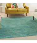 Nourison Essentials Area Rug NRE01-Blue Green