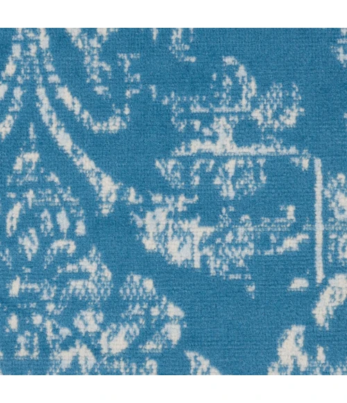 Nourison Jubilant Round Area Rug JUB09-Blue