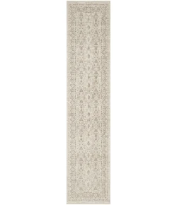 Nourison Home Shadows SHW05 Ivory Grey 2 ft. 2 in. X 10 ft. Area Rug