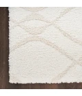 Nourison Modern Shag Ivory Beige MMD03 5 ft. X 7 ft. Rect. Rug