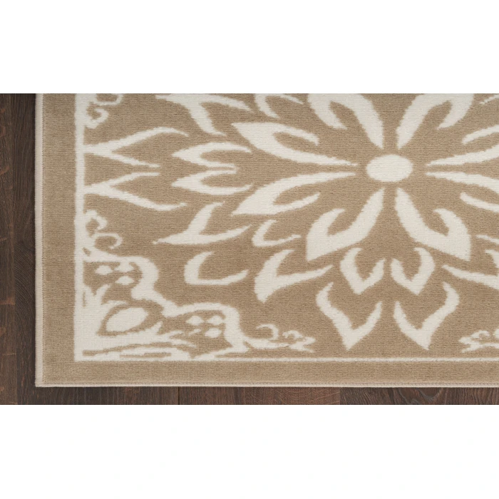 Nourison Jubilant Taupe JUB06 7 ft. 10 in. X 9 ft. 10 in. Rectangle Rug
