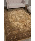 Nourison Home Legend Beige LD01 7ft.9in. x 9ft.9in. Rect. Rug