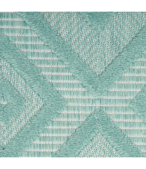 Nourison Versatile Area Rug NRV01 Aqua/Teal