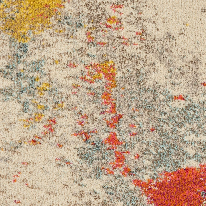 Nourison Celestial Area Rug CES12-Ivory/Multicolor