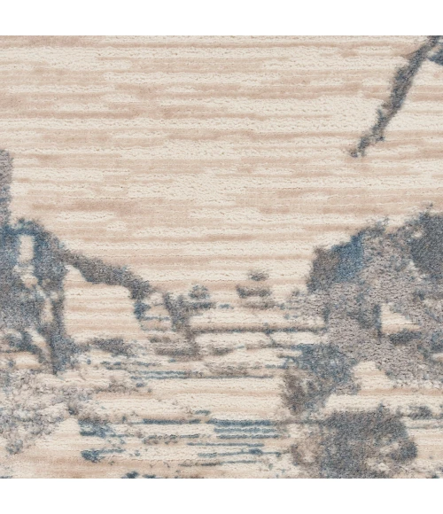 Calvin Klein Enchanting Area Rug ECH01 Ivory/Grey/Blue