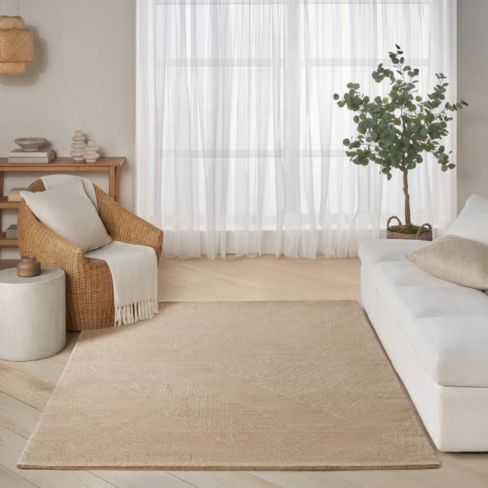 DKNY Pure Patterns Camel PRN01 5 ft. X 7 ft. Rect. Rug