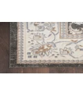 Nourison Serenity Home Ivory Grey Blue SRH02 2 ft. 2 in. X 7 ft. 6 in. Rectangle Rug