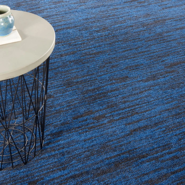 Nourison Essentials Midnight Blue Area Rug NRE01-Midnight Blue