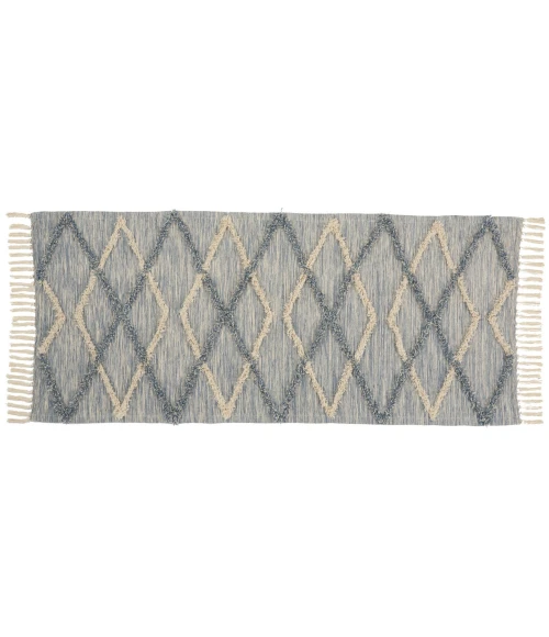 Nourison Rockford Runner Area Rug ROC01-Lt Grey