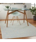 Nourison Jubilant Area Rug JUB19-Ivory/Blue