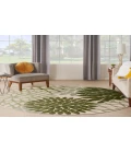 Nourison Aloha Ivory Green ALH05 7 ft. 10 in. Round Rug