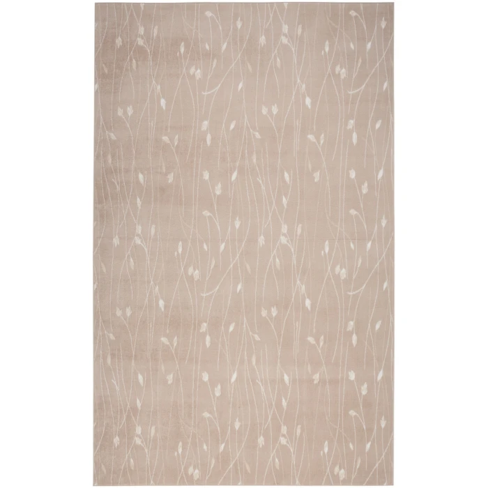 Nourison Grafix Beige GRF15 7 ft. 10 in. X 9 ft. 10 in. Rectangle Rug