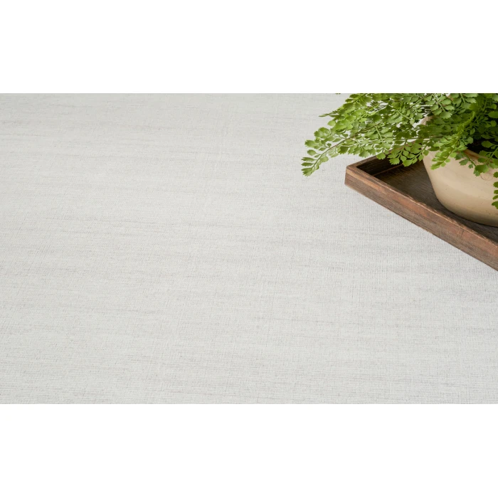 Nourison Washable Essentials Ivory Grey WAE01 9 ft. 2 in. X 12 ft. Rectangle Rug