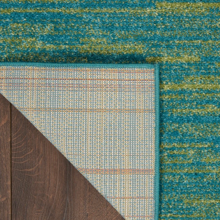 Nourison Nourison Essentials Blue Green Area Rug NRE01 Blue Green 10' x 14'
