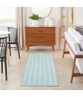Nourison Twist Reversible Aqua TWS01 6 ft. Rect. Rug