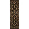 Nourison Home Living Treasures LI05 Black 2 ft. 6 in. X 8 ft. Area Rug
