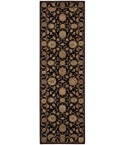 Nourison Home Living Treasures LI05 Black 2 ft. 6 in. X 8 ft. Area Rug