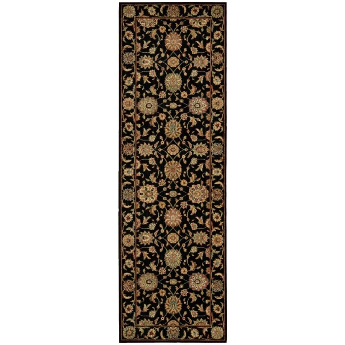 Nourison Living Treasures Runner Area Rug LI05-Black