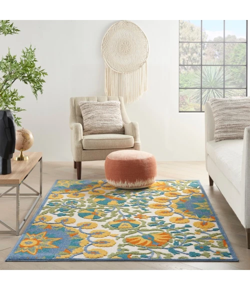 Nourison Aloha Area Rug ALH22-Multicolor
