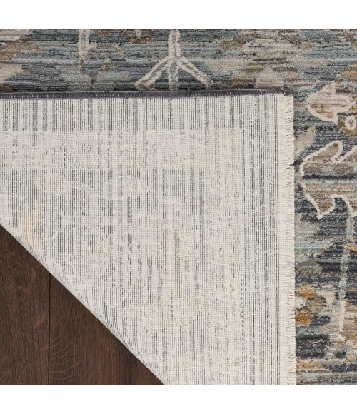 Nourison Lynx Navy Multicolor LNX02 10 ft. X 14 ft. Rect. Rug