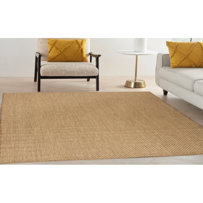Nourison Courtyard Jute COU01 4 ft. X 6 ft. Rectangle Rug