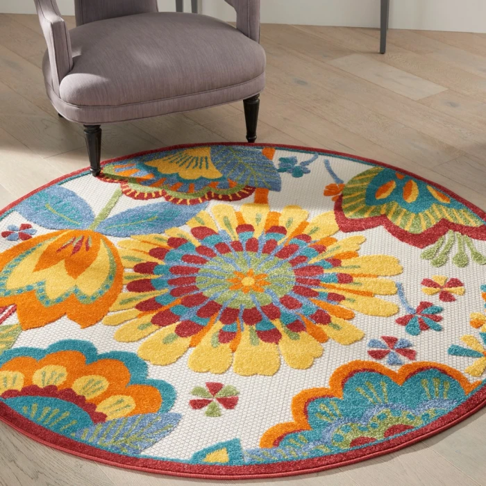 Nourison Aloha Area Rug ALH25-Multicolor