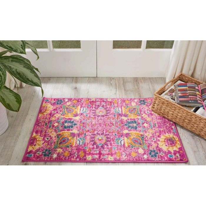 Nourison Passion Area Rug PSN01-Fuchsia