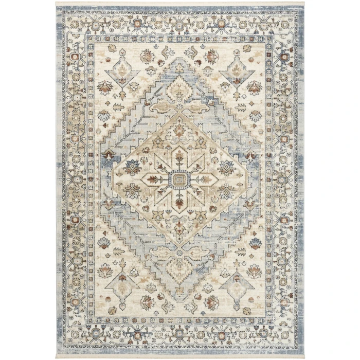 Nourison Home Pardis Blue PRD02 5ft.3in. x 7ft. Rect. Rug