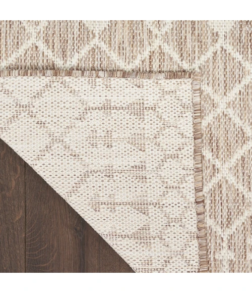 Nourison Positano Beige POS02 12ft. Square Rug