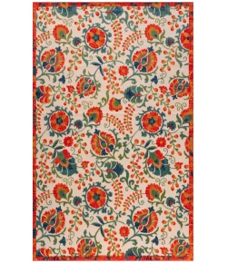 Nourison Home Aloha ALH17 Red Multicolor 10 ft. X 14 ft. Area Rug