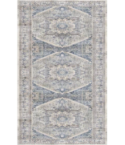 Nourison Home Vintage Home VNH01 Beige Blue 2 ft. 2 in. X 7 ft. 6 in. Area Rug