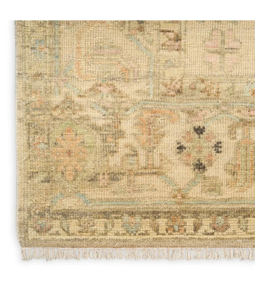 Nourison Heritage Vine Beige HTV01 8 ft. X 10 ft. Rect. Rug