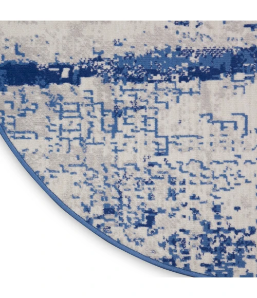 Nourison Whimsicle Area Rug WHS06-Ivory Navy