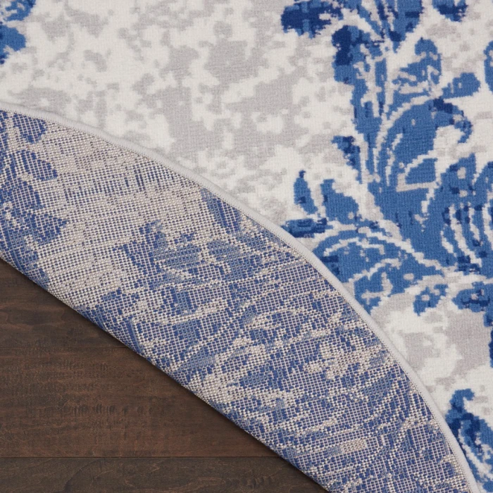 Nourison Whimsicle Area Rug WHS11-Ivory Navy