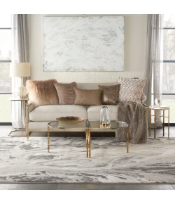 Nourison Home Decor Elegance FAR01 Multicolor 6 ft. X 9 ft. Area Rug