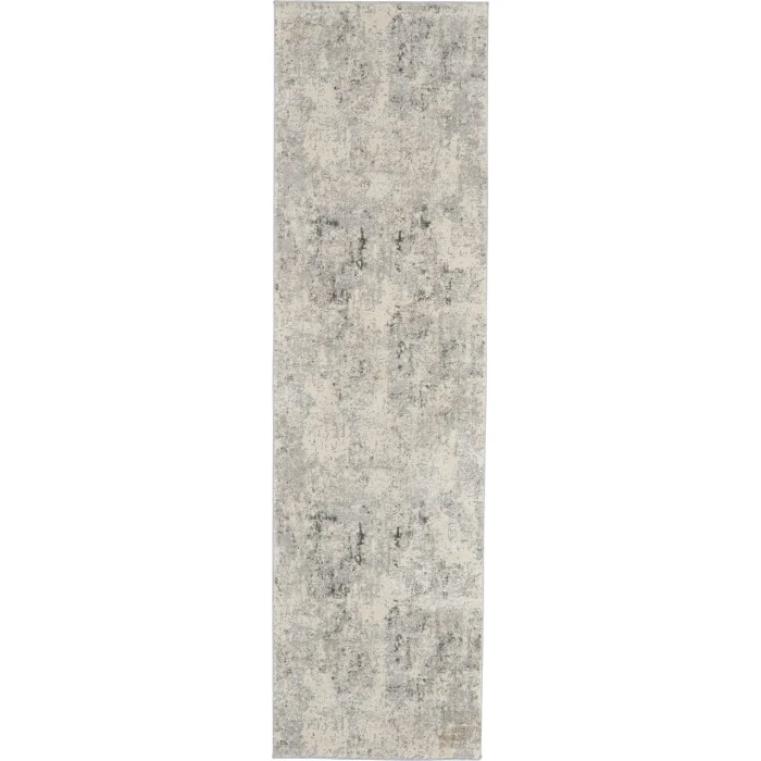 Nourison Rustic Textures Runner Area Rug RUS07-Grey/Beige