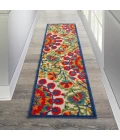 Nourison Aloha Runner Area Rug ALH20-Red/Multi