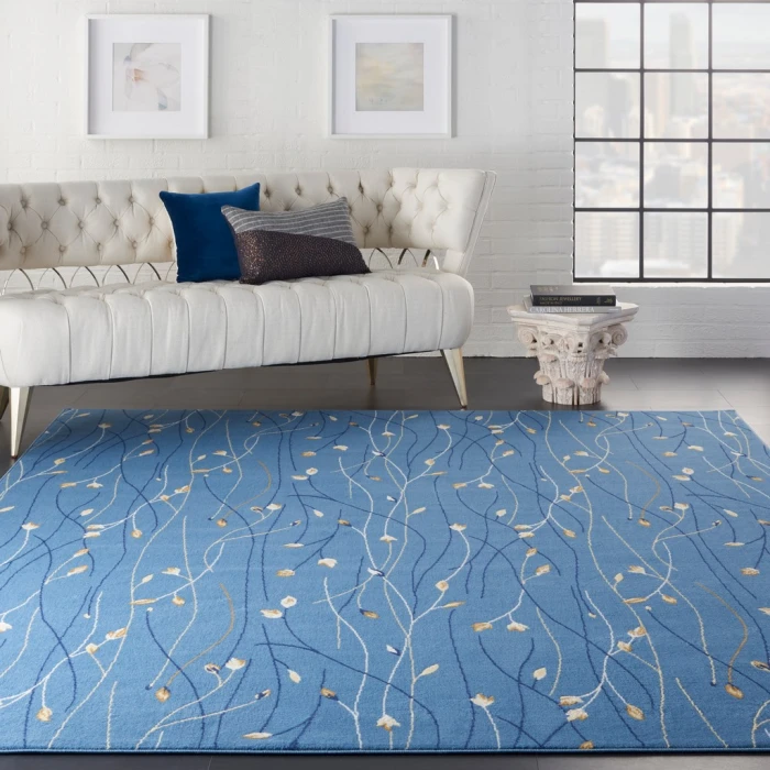 Nourison Grafix Area Rug GRF15-Light Blue