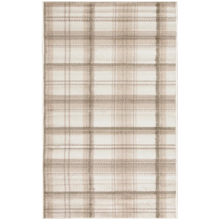 Nourison Grafix Ivory Beige GRF03 2 ft. 3 in. X 7 ft. 6 in. Rectangle Rug